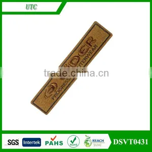 Fashion Custom Decorative Clothing Leather Patches for Jeans thumbnail-1