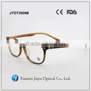 Fashion Clear Brown Eyewear Acetate Optical Frames thumbnail-1