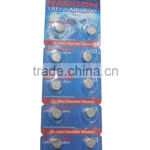 AG3 1.5v 10mAh Alkaline Button Cell Battery wa thumbnail-2