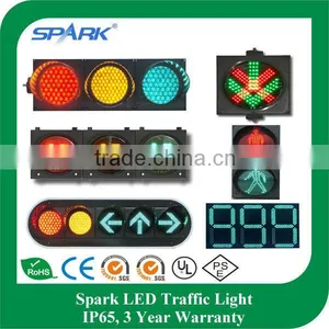 Spark 200MM LED Traffic Light, Traffic Signal Light, Traffic Safety Light thumbnail-1