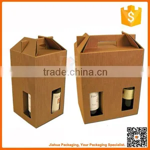 Stylish Paper Packaging for Wine Bottle Gift Box thumbnail-3