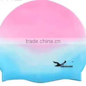 Mixed Color Swimming Caps,Silk Screen Printing Swim Caps,Swimming Hats thumbnail-4