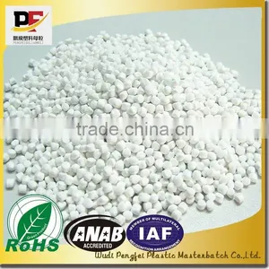 Mater Batch PP/PE TiO2 White Masterbatch for Film/injection Molding/house Ware/sheet/pipe, Color Masterbatch Manufacturer thumbnail-1