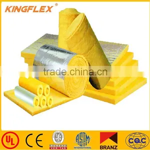 Glass Fiber Wool Blanket for Construction Insulation With Stable Competitive Price thumbnail-4