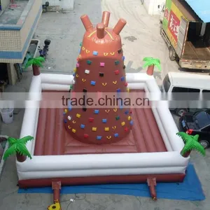 Palm Tree Inflatable Climbing Wall thumbnail-1