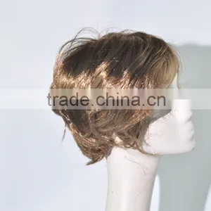 Cool Synthetic Sexy Short Silk Wave Wig N325 thumbnail-2