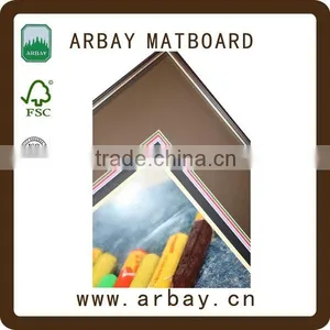 Wholesale 4ply 5x7 8x10 11x14 Precut Uncut Colorful Mat Board Mount Board Passepartout thumbnail-4