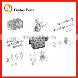 Yutong Spare Part 1701-02338 Second Shaft for S6-160 Gearbox Transmission thumbnail-1