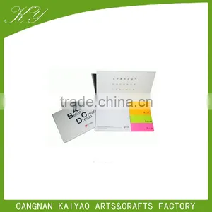 Advertising CMYK Logo Print Combination Sticky Note Memo Pad thumbnail-1
