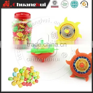 Chinese Toys Peg-Top Toy With Candy In Jar thumbnail-1