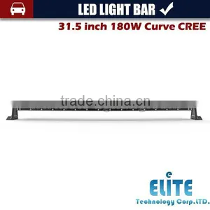 31.5 Inch 180w Led Police Truck Light Bar Curve Work Lights thumbnail-2