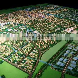 City Programming Model 3D Models With Landscape thumbnail-4