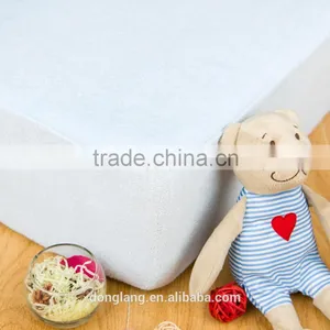 145 Gsm Cotton Flannel Waterproof Fitted Sheet With 143 Bamboo Terry Skirt thumbnail-3