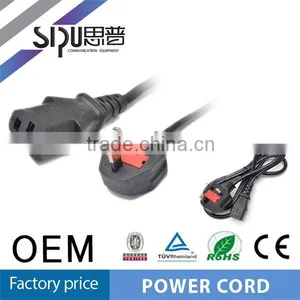 SIPU High Quality UK Electric Skillet Power Cord for pc thumbnail-1