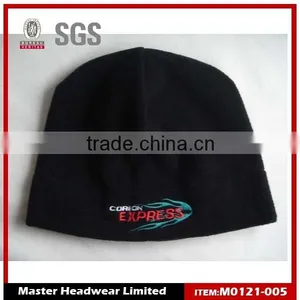 Cheap Polar Fleece Beanie Hat/ Promotional Custom Polar Fleece Winter Beanie Hat thumbnail-1