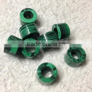 Body Piercing Jewelry,malachite Stone Tunnel Ear Plugs thumbnail-2