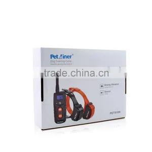 Petrainer PET916N-2 Rechargeable Beep Vibration Bark Training Collar thumbnail-6