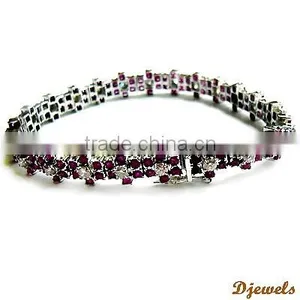 Ladies Gold Bracelets, Gold Bracelets, Diamond Jewelry thumbnail-1