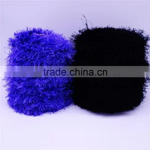 100% Polyester Feather Yarn , With Heat Setting , Lurex Yarn thumbnail-4