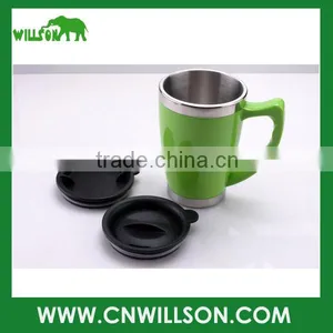Cheap Custom Stainless Steel Thermal Mug With Handle thumbnail-2