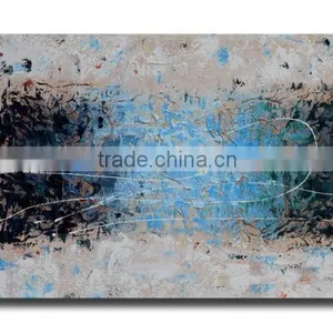 100%Hand-Painted Art Abastract Oil Painting thumbnail-1