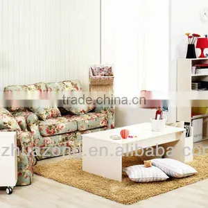 Japanese Style MDF Coffee Table With Storage Notch thumbnail-3