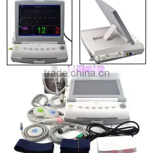 New Maternal Monitor Fetal Multi Parameter FHR TOCO FM SPO2 PR ECG NIBP RESP TEMP for Mothers and Infant thumbnail-1