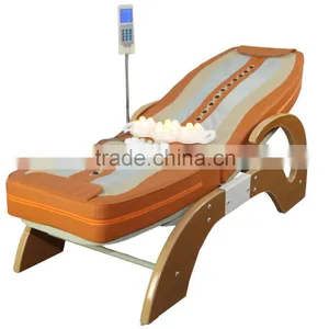 XT-168-1D MP3 Music Medical Automatic Infrared Therapy Heating Portable Thai Roller Hot Stone Electric Thermal Jade Massage Bed thumbnail-1
