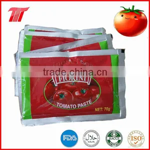 Color Printing Laminated Plastic Tomato Paste Sachet thumbnail-2