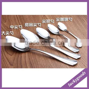 Popular Selling Restaurant Hotel Dinner Stainless Steel Spoon in Different Sizes thumbnail-1