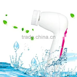 High Quality Small Waterproof Massage Device ,face Cleaning Brush thumbnail-5