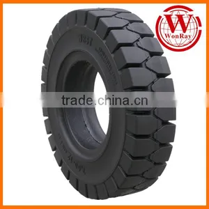 Lift Truck 6.50-10 7.00-12 Solid Forklift Tire Rubber Pressure thumbnail-1