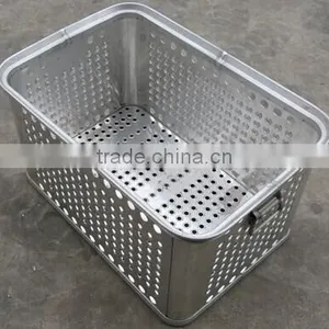 Aluminum Seafood Storage Container, Aluminum Basket, Aluminum Box thumbnail-3