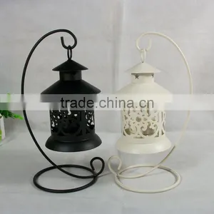 Wrought Iron Classical Street Lamp Candlestick Wedding Gift Candle Holder thumbnail-1
