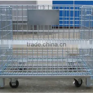 Widely Used Wire Mesh Container,Foldable Mesh Box Pallet thumbnail-2