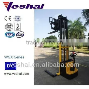 1ton 2.5meter Power Stacker,walkie Forklift VH- WSX With Battery thumbnail-1