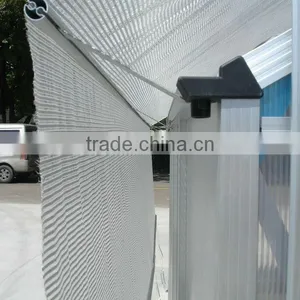 High-end Sun Resistance Commercial Waterproof Polycarbonate Greenhouse Sunshade With Aluminium Frame for Sale thumbnail-3