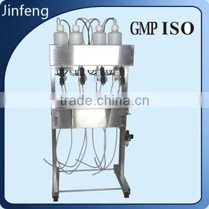 2015 JF New High Precision Automatic Liquid Filling Machine/ Perfume, Oil, Cosmetic Toner, Milk, Juice Liquid Filling thumbnail-1