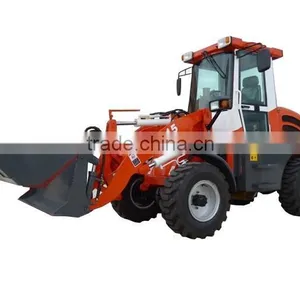 1.5 Ton Construction Equipment Heavy Machine Mini Wheel Loader thumbnail-1