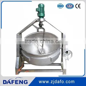 SUS304 500Liter Double Jacketed Kettle thumbnail-2