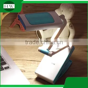 Plastic Mini Target Adjustable Usb Charging Charge Foldable Collapsible Folding Led Clamp Clip Work Reading Book Light Lamp thumbnail-5