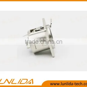 5 Golden Pins Female XLR Connector for Enail-Ni thumbnail-3