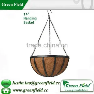 Wrought Iron Hanging Flower Baskets thumbnail-1