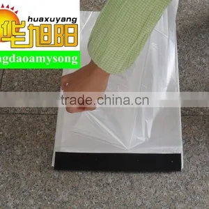 HDPE Clear Supermarket Used Plastic Wicket Bag thumbnail-1
