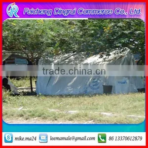 130gsm Rain Proof Poly Tarp for Relif Tent thumbnail-1