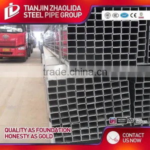 ASTM A53 GR A B ERW 50 x 25 x 1.5mm Rectangular / Galvanized Square Tube With Low Price thumbnail-6