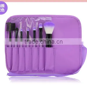 Portable 7pcs Makeup Brush Professional Makeup Brush Set Toiletry Beauty Makeup Tools thumbnail-2