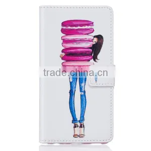 Embossed PU Flip Wallet Leather Phone Case For IPhone 5S SE thumbnail-1