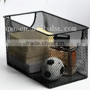 High Quality Office Desk Stationery Storage/Home Storage Metal Mesh Black CD Rank/CD Box thumbnail-1