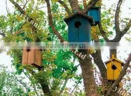 Colorful Bird House Wooden Bird Nest/cage With Lowest Price thumbnail-1